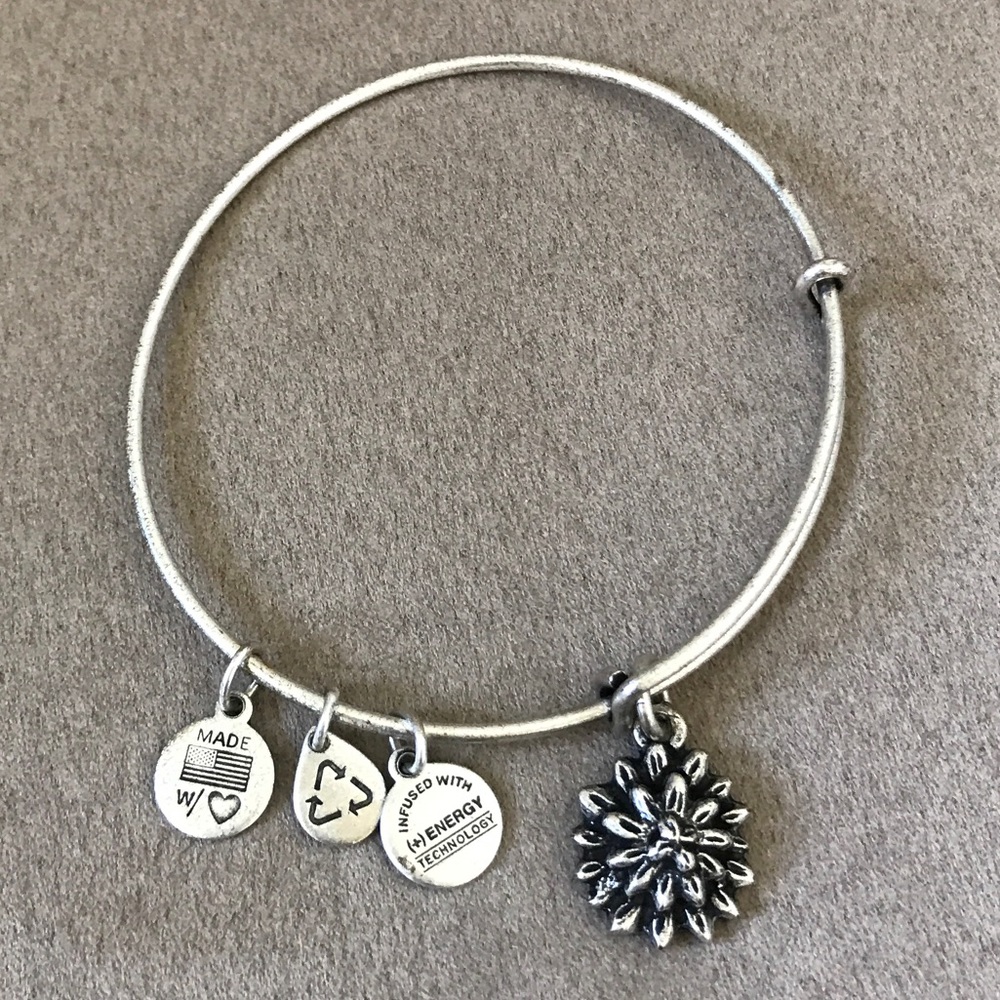 Alex and Ani Water Lily Energy Bracelet